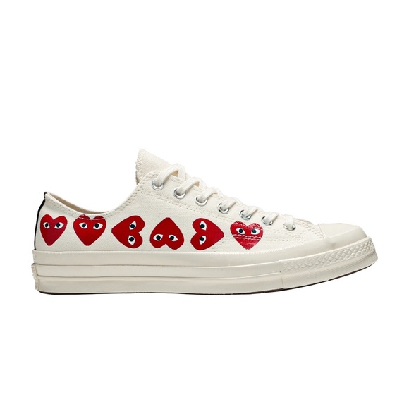 Converse x PLAY COMME DES GARÇONS Chuck Taylors Hearts size 5M 7W